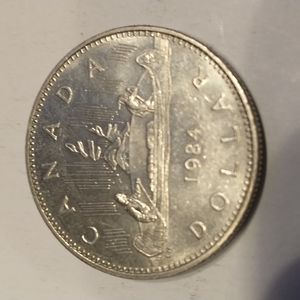 1986 Canadian Silver Dollar